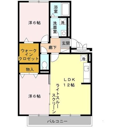 北花田駅 徒歩22分 3階の物件間取画像